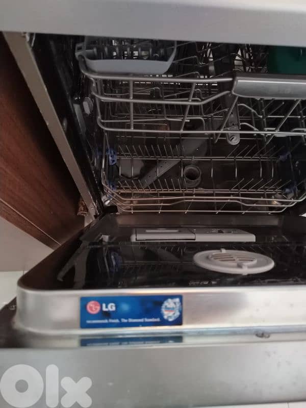 LG direct drive dish washer 4