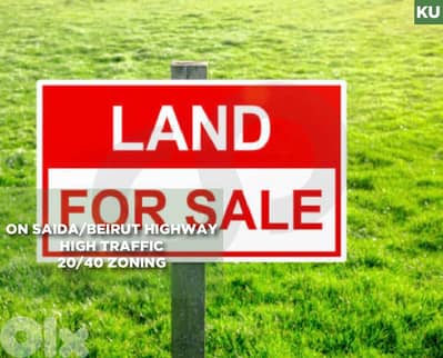 on saida/beirut HIGHWAY -High Traffic- Chouf Jeyye REF#KU130808