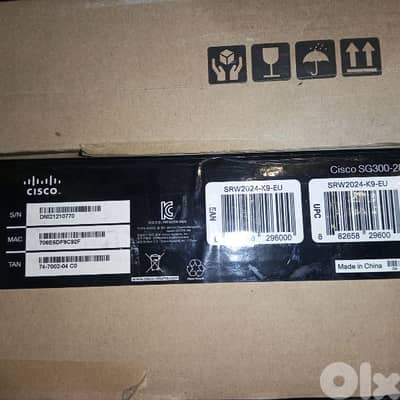 data switch cisco 24port new with input sfp port 1gb