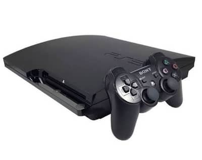 ps3 slim فيها 20لعبة و معدلة 80$