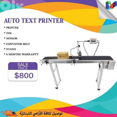 Auto text printer