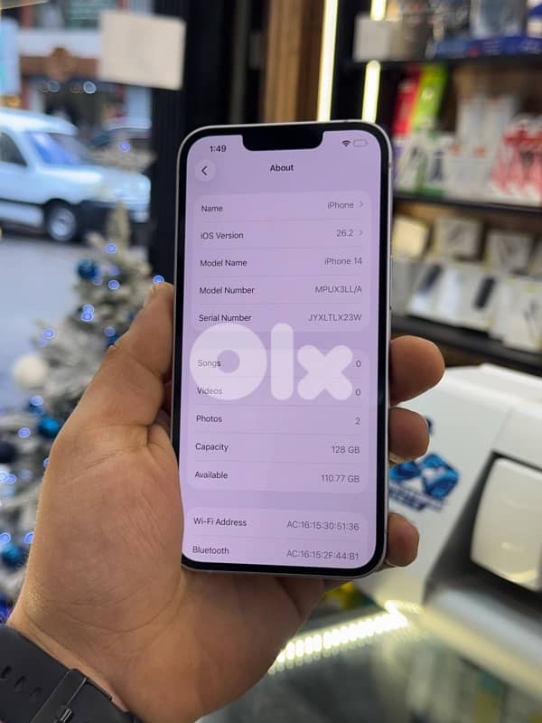 iPhone 14  128Gb super clean like new battery 87% 2