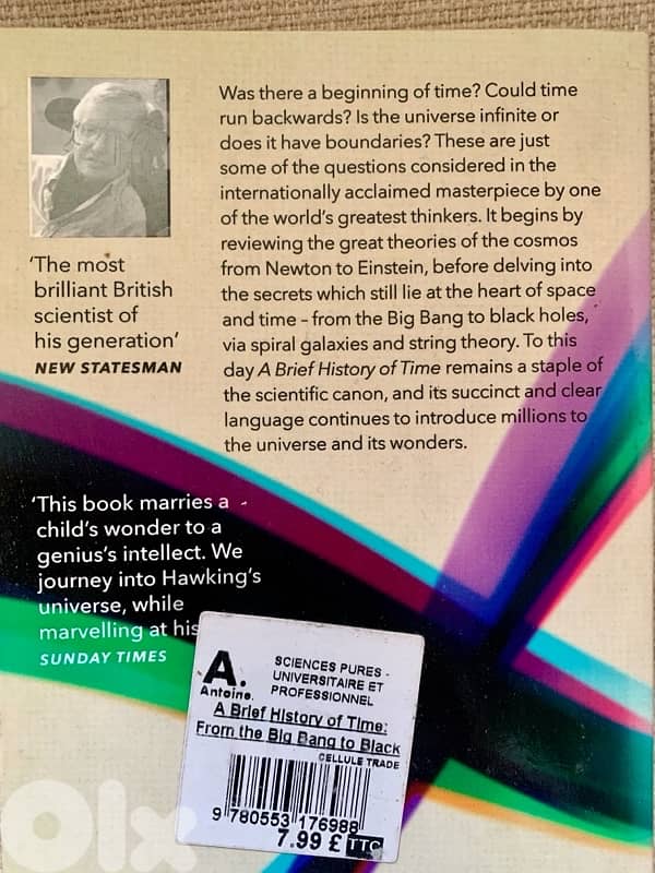 A Brief History Of Time by Stephen Hawking 3