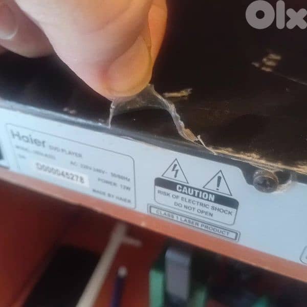 Haier DVD player new 2