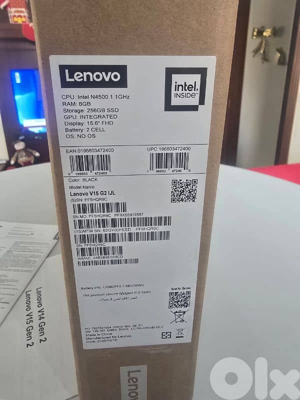 Laptop Lenovo V15 G2 2