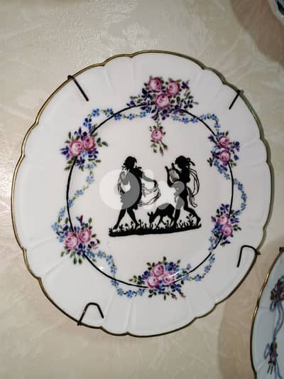 Haviland & Co Limoges, hand-painted, c. 1900