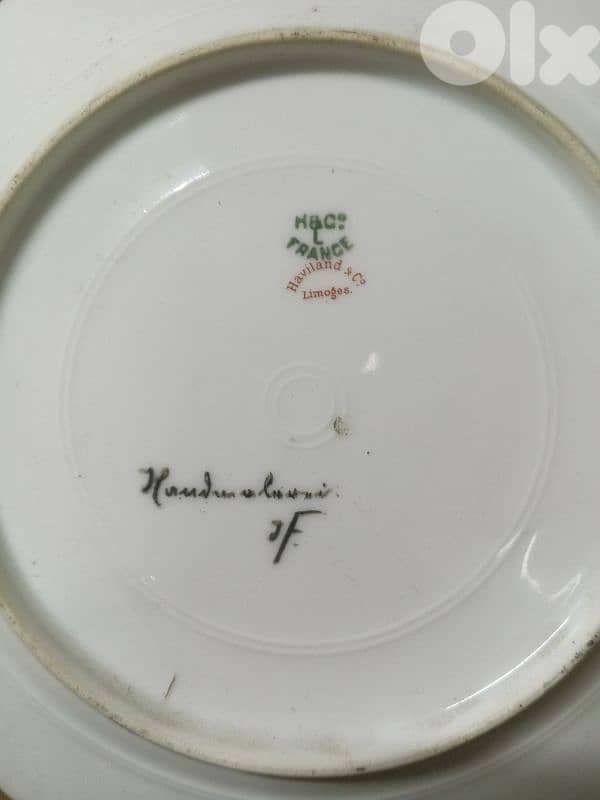Haviland & Co Limoges, hand-painted, c. 1900 5