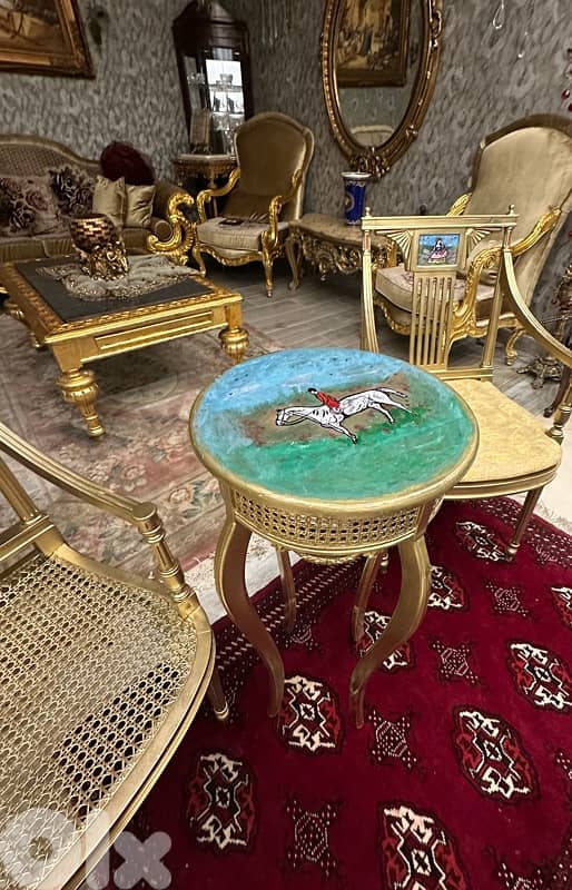 2 armchair and table 1