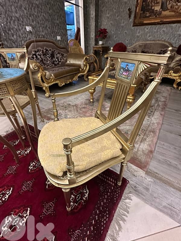 2 armchair and table 7