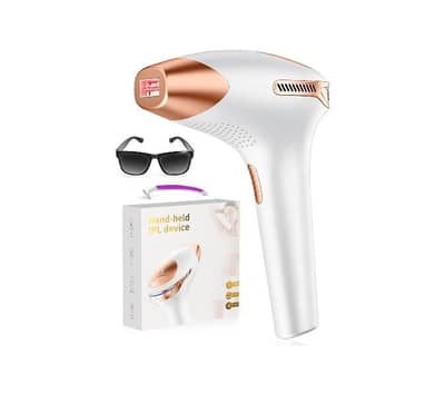 LUBEX 21J IPL Hair Removal Device, 3-in-1 Functions HR/SC/RA