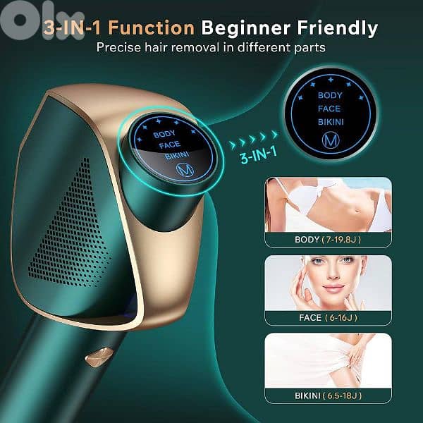 Laser Hair Removal Device, Super Fast Flash IGBT Technology 2