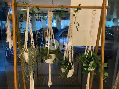 macrame plant hangers