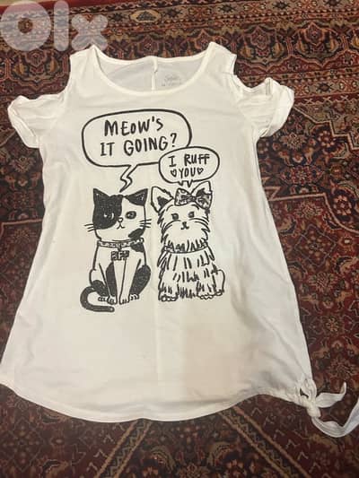 JUSTICE- Tshirt for kids aged 7-13 - one size