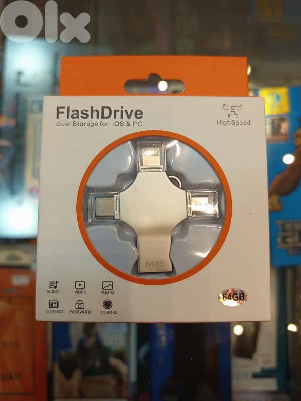 flash drive dual storage for ios and pc 2