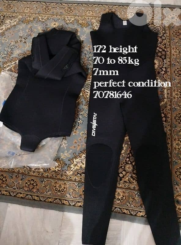 computer And scuba suit 1