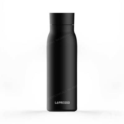 LePresso 600ml Smart Hydration Vacuum Bottle