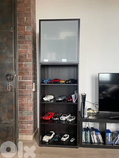 TV unit and shelves
