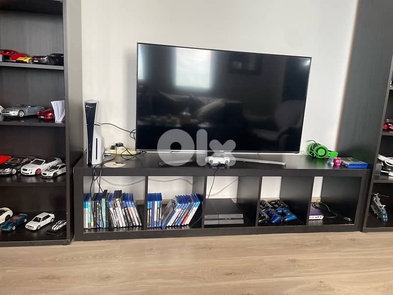 TV unit and shelves 2