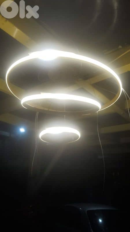 GOLD LED CHANDLIER 5