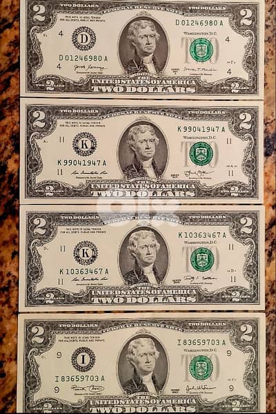 United States $2 bill