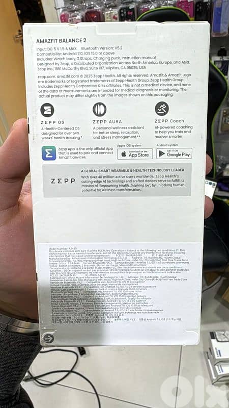 Amazfit Balance 2 black 1