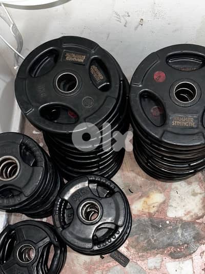 Gym Weight Plates Good Condition