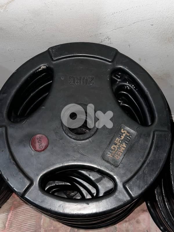 Gym Weight Plates Good Condition 2