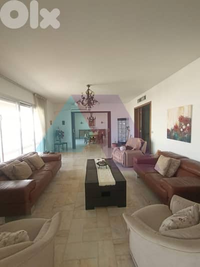 Furnished 425m2 apartment+view 4rent in Achrafieh - شقة في الأشرفية