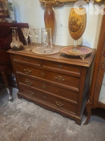 باهو جوارير فرنسي انتيك خشب جوز ناعم جدا