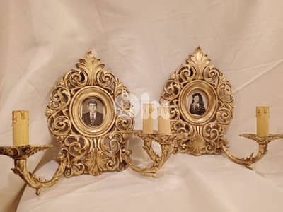 أبليكات نحاس أنتيك حجم كبير