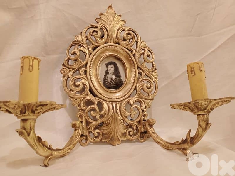 أبليكات نحاس أنتيك حجم كبير 2