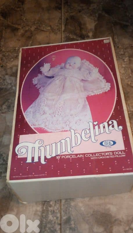 Thumbelina porcelain Dolls 1983s 2