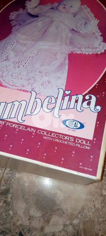 Thumbelina porcelain Dolls 1983s 4