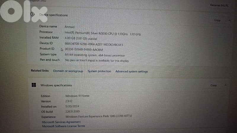 DELL INSPIRATION 15 3502 1