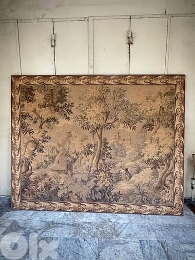 antique frensh tapestry 220cmx175cm hand made