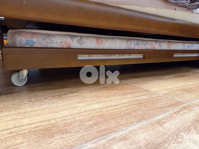 سرير بطابقين قابل للسحب //  trundle beds 4