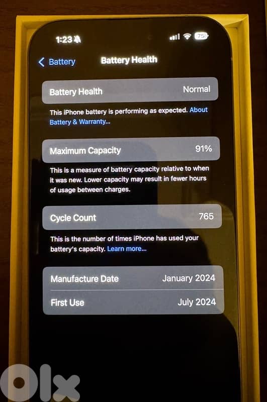 Iphone 15 pro 128gb 2