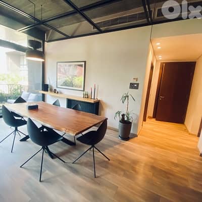 Beautiful loft designed industrial style