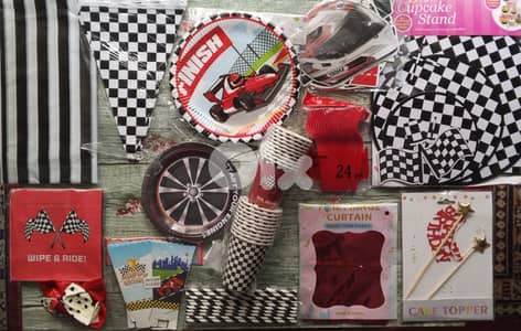 race car birthday supplies