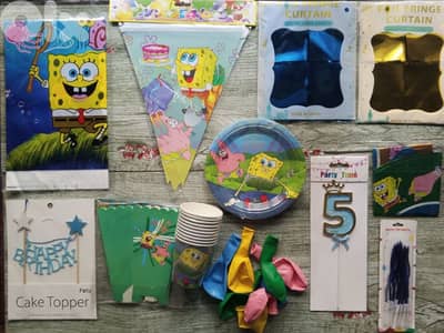 Sponge Bob birthday theme