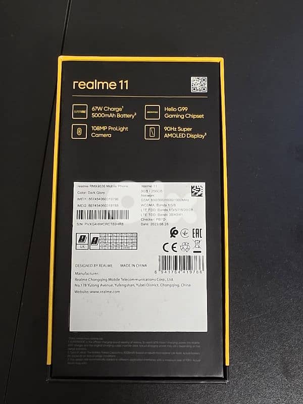 Realme 11 4g 8