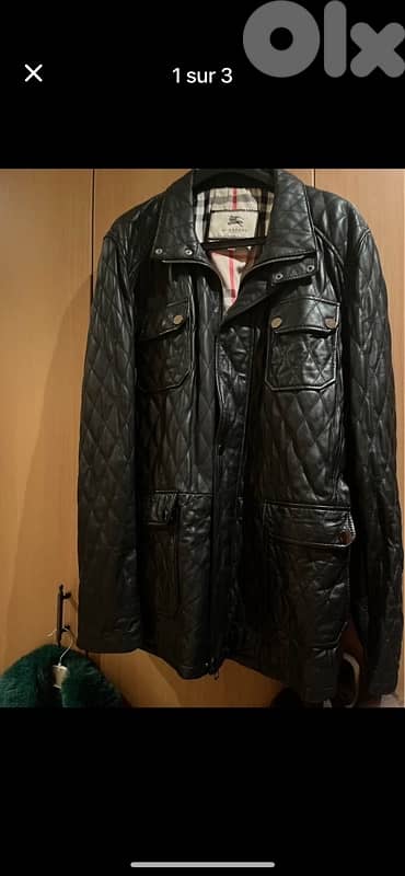 بضاعه جديده من جاكيتات الجلد من ماركات  متوفر ب كل المقاسات