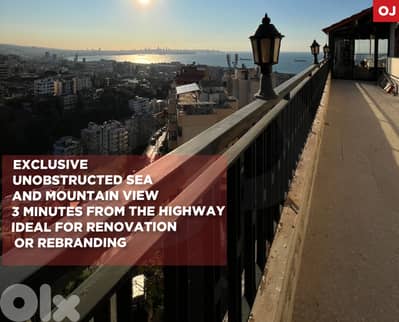 Sea view and open mountain view IN DBAYEH ! REF#OJ130821 !