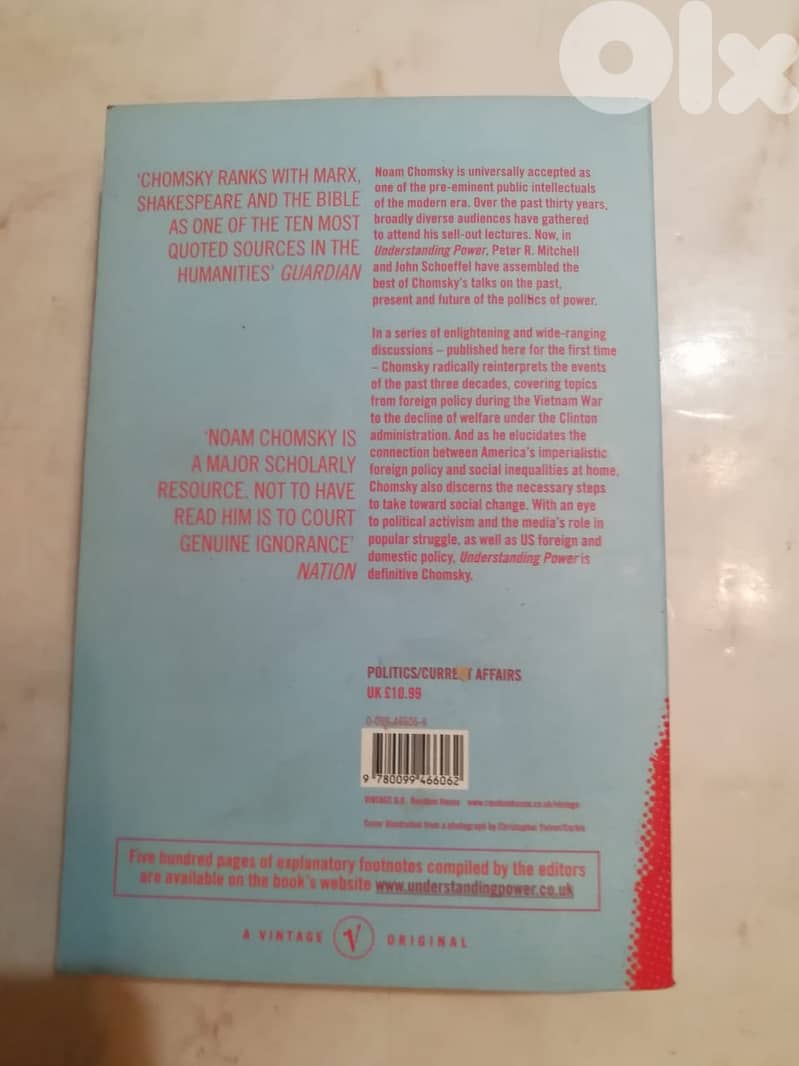 Understanding Power: The Indispensable Chomsky, Chomsky, Noam, Book 3