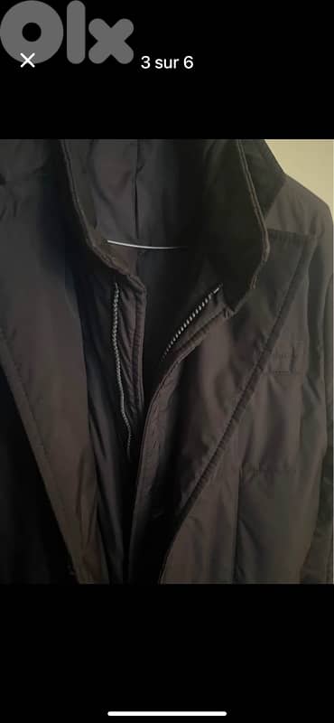 جاكيت بني انوراك رجالي  بضاعه المانيه رايعه 3