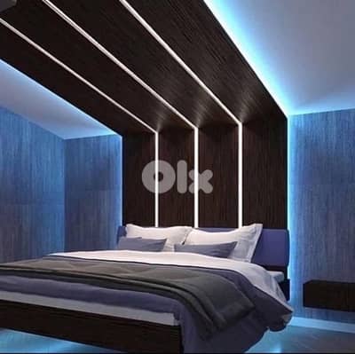 تنفيذ ديكورات جبسم بورد واسقف مستعارة