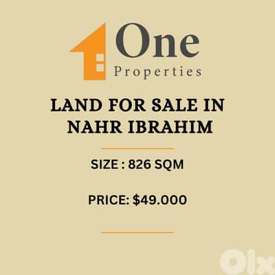 LAND FOR SALE IN NAHR IBRAHIM