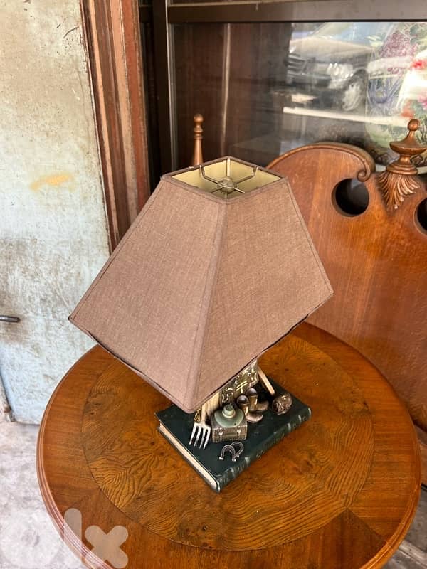 vintage lamp desk 1950’s لمبادير مميز تصميم الخسمينات روعة سعر لقطة 4