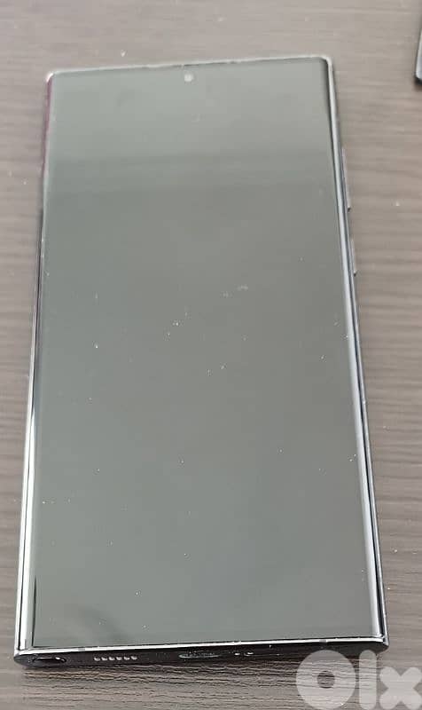 s22 ultra used like new + smart clear view cover 1