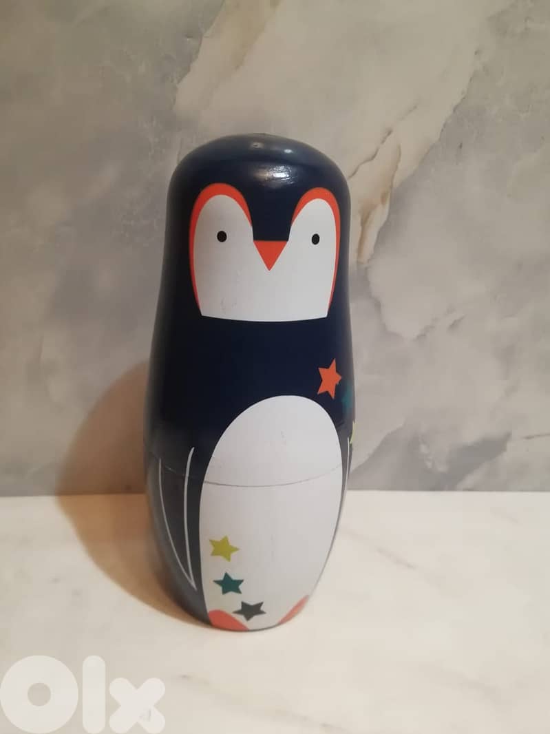 Poupee Russe Pinguins  18cm the biggest 5pcs 2